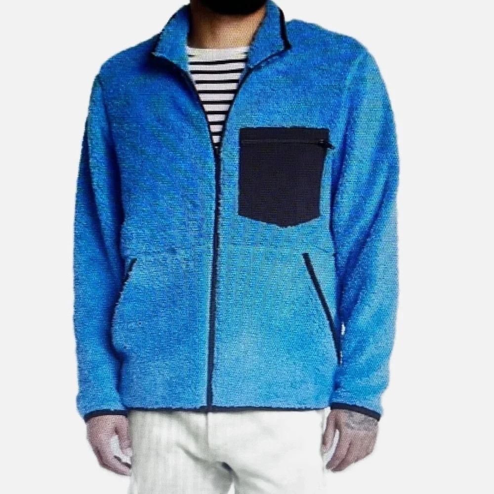 Abound Full Zip Fleece Jacket in Blue Palace - NWOT - Size XXS